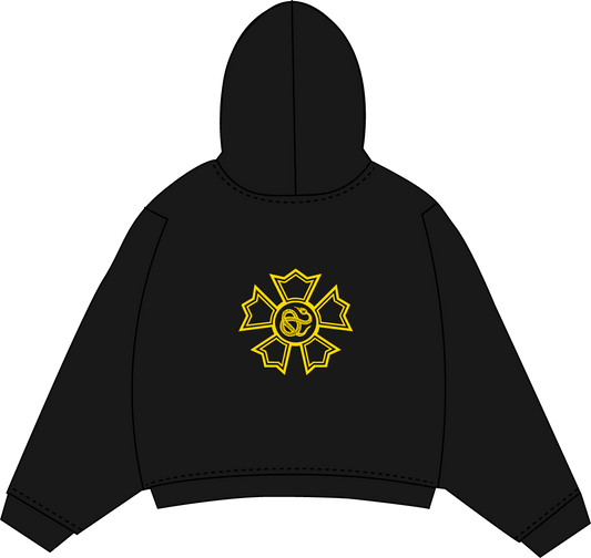 SIGMA NU HOODIE BLACK YELLOW