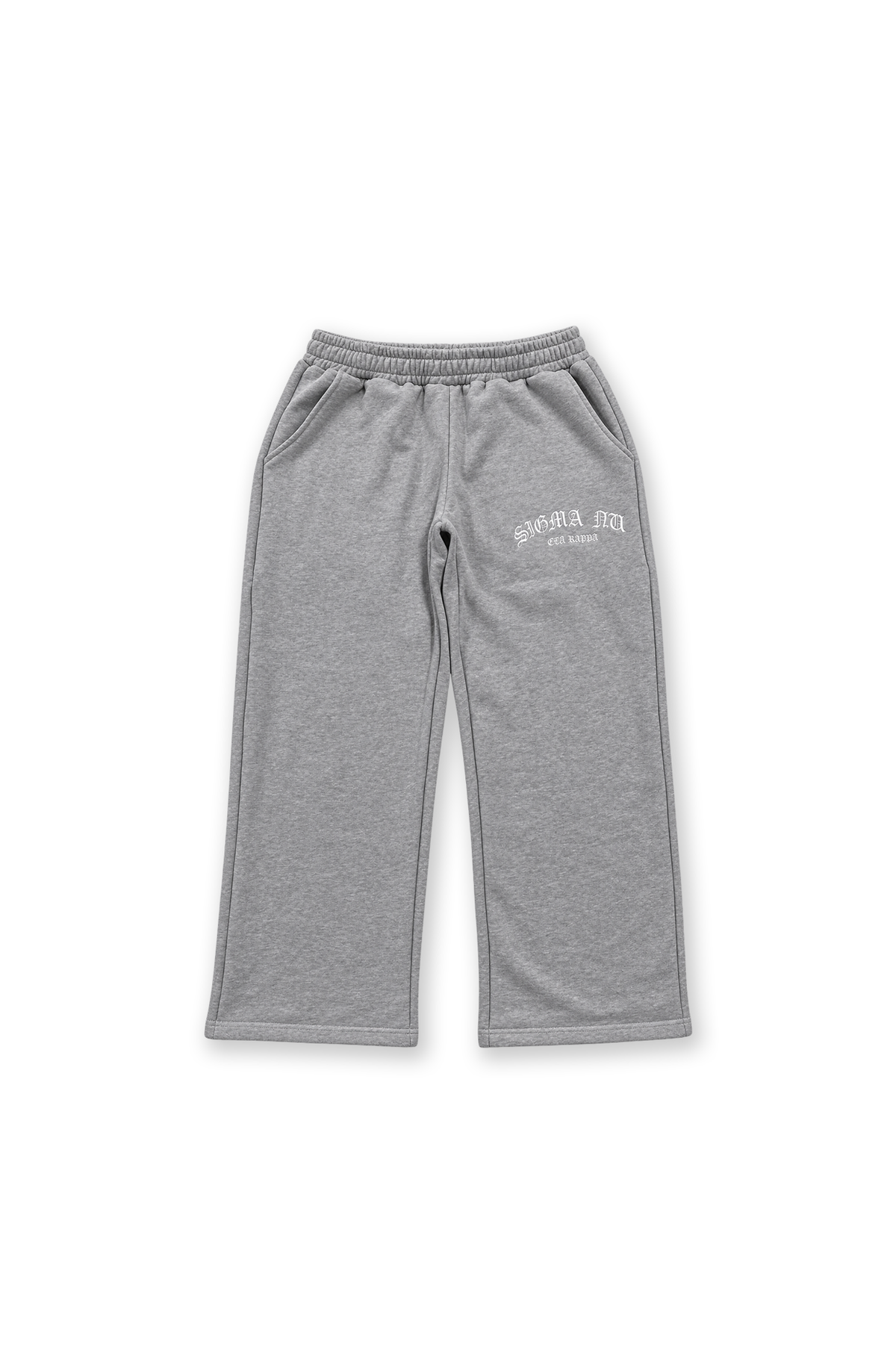 SIGMA NU CHROME HEARTS SWEATPANTS GREY