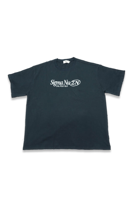 CAL POLY SIGMA NU TEE NAVY BLUE