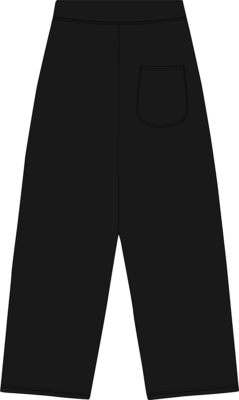 SIGMA NU SWEATPANTS BLACK YELLOW